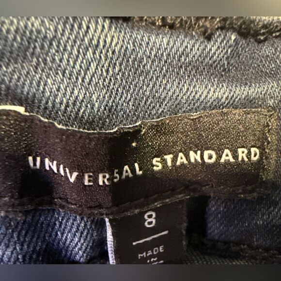 Universal Standard Dark Blue Jeans size 8 - Picture 5 of 5